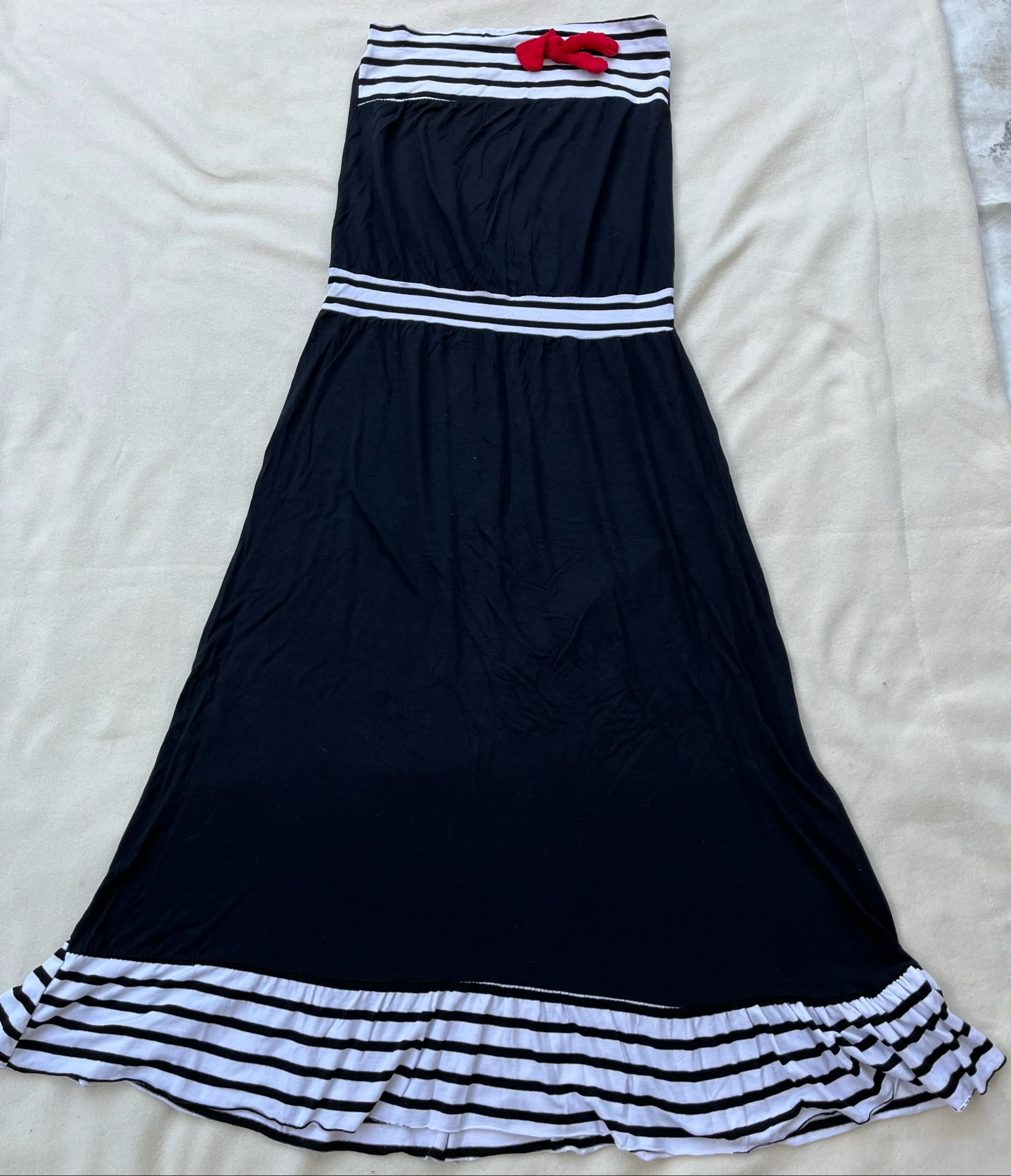 Robe bustier M sans bretelles 